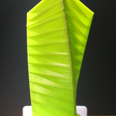 Botfeeder Pure Green 200 microns spiral triangular vase